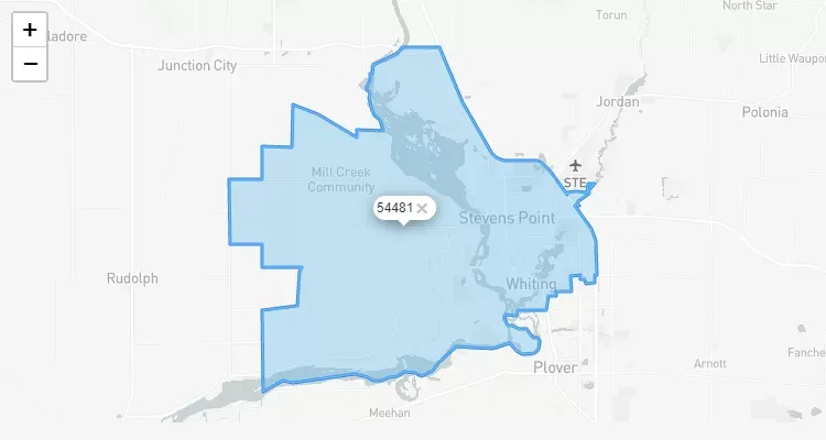 Código Postal WISCONSIN city ARNOTT - zip code Estados Unidos USA