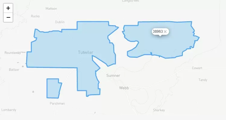 Código Postal MISSISSIPPI city BRAZIL - zip code Estados Unidos USA