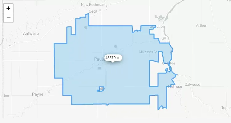 Código Postal ILLINOIS city BROUGHTON - zip code Estados Unidos USA