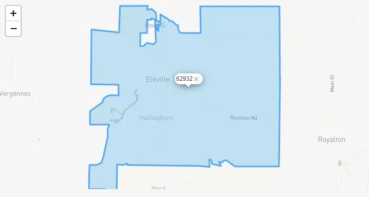 Código Postal ILLINOIS city CHAMNESSTOWN - zip code Estados Unidos USA