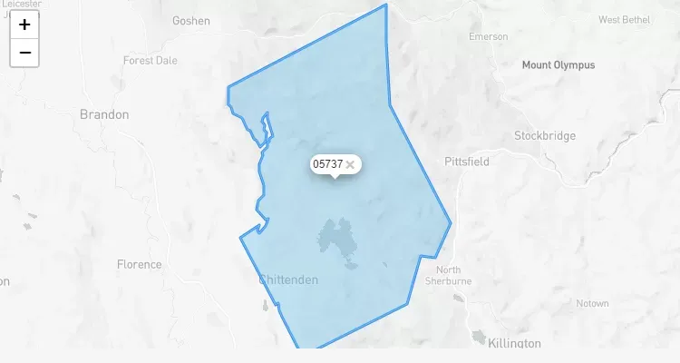 Código Postal VERMONT city CHITTENDEN - zip code Estados Unidos USA