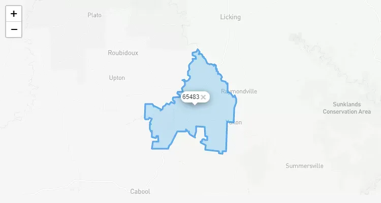 Código Postal MISSISSIPPI city CLARA - zip code Estados Unidos USA