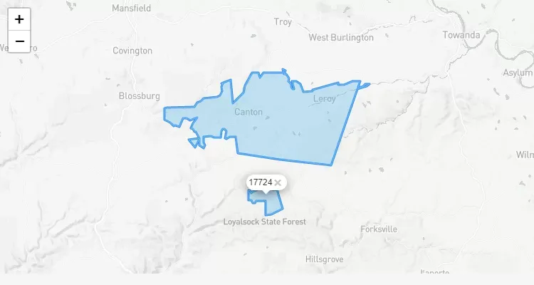 Código Postal OHIO city EAST-CANTON - zip code Estados Unidos USA