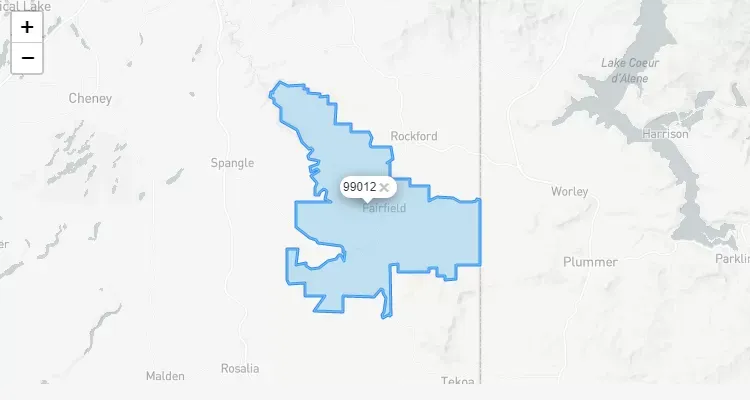 Código Postal CALIFORNIA city FAIRFIELD - zip code Estados Unidos USA