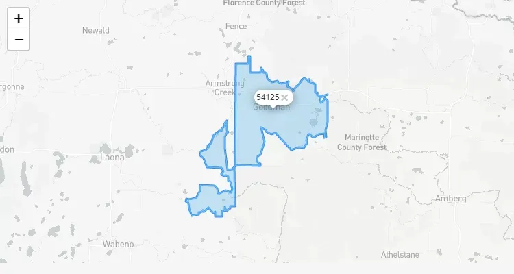 Código Postal MISSISSIPPI city GOODMAN - zip code Estados Unidos USA