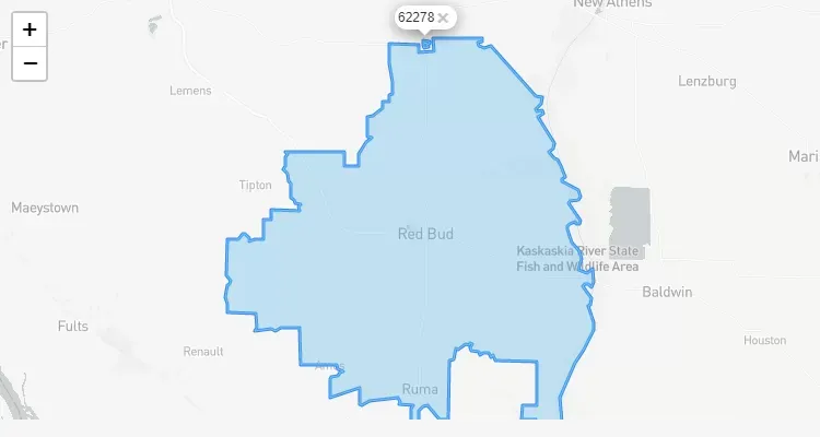 Código Postal ILLINOIS city GRIGG - zip code Estados Unidos USA