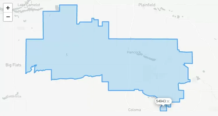 Código Postal MICHIGAN city HANCOCK - zip code Estados Unidos USA