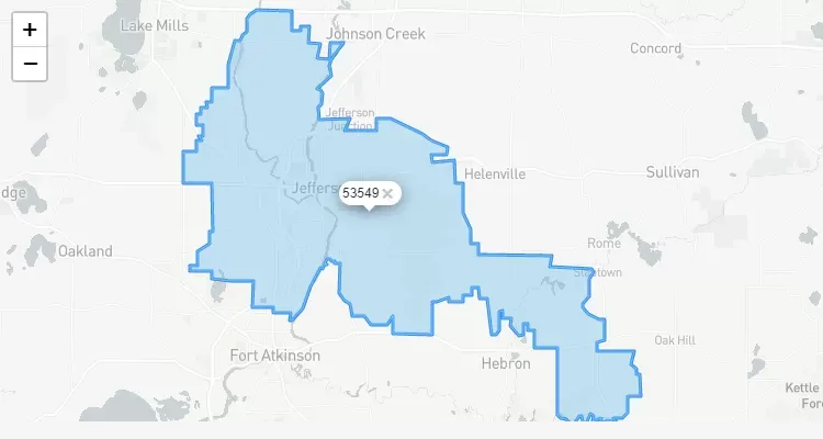 Código Postal ILLINOIS city JEFFERSON - zip code Estados Unidos USA