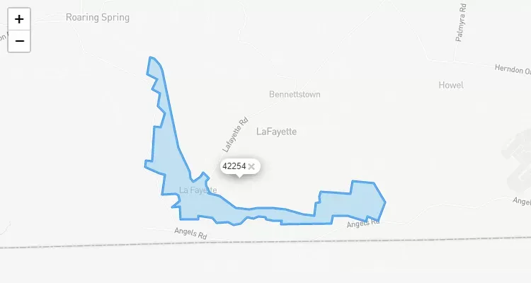 Código Postal ILLINOIS city LA-FAYETTE - zip code Estados Unidos USA