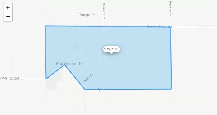 Código Postal ILLINOIS city MORRISONVILLE - zip code Estados Unidos USA