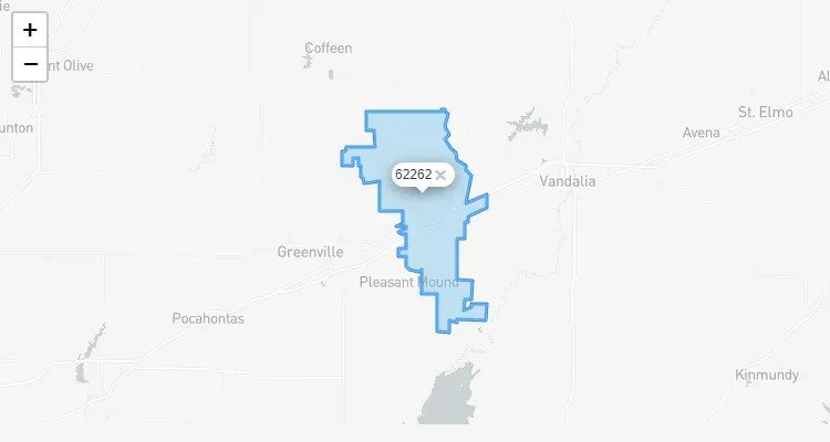 Código Postal ILLINOIS city MULBERRY-GROVE - zip code Estados Unidos USA