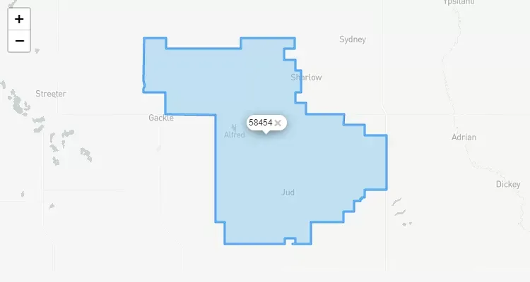 Código Postal ILLINOIS city NORTONVILLE - zip code Estados Unidos USA