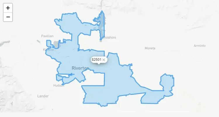 Código Postal ILLINOIS city RIVERTON - zip code Estados Unidos USA