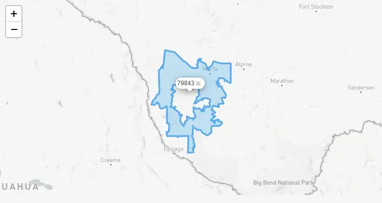 Código Postal CALIFORNIA city SHAFTER - zip code Estados Unidos USA