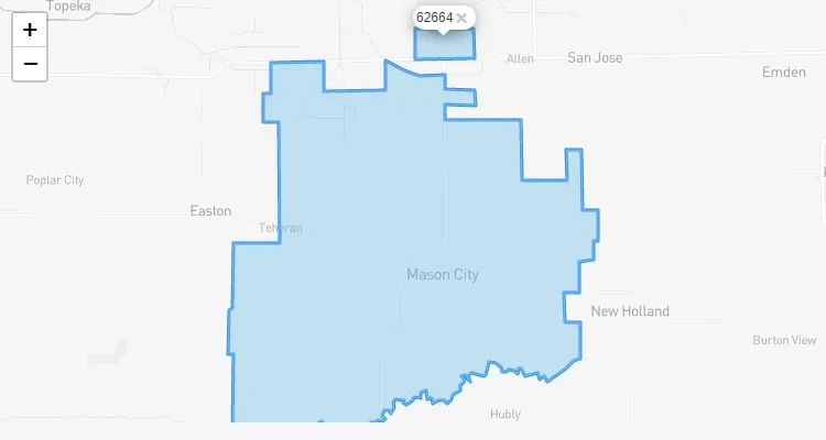 Código Postal ILLINOIS city TEHERAN - zip code Estados Unidos USA