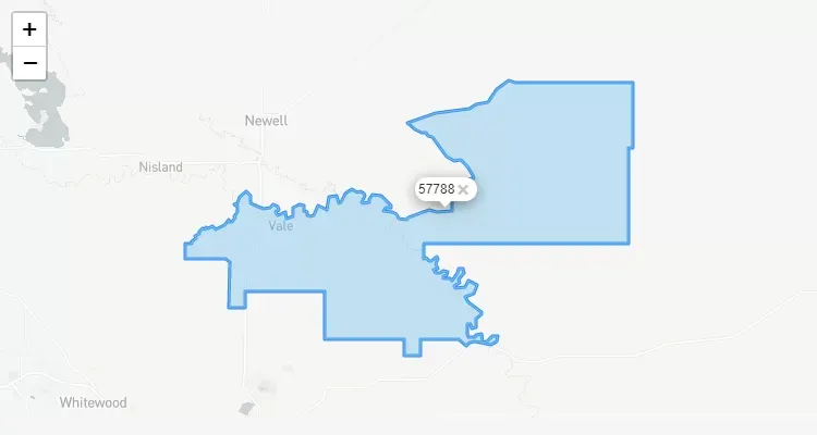 Código Postal OREGON city VALE - zip code Estados Unidos USA